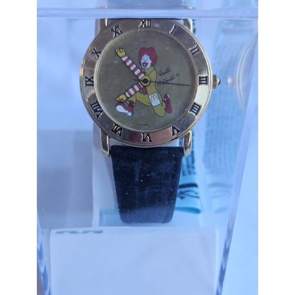 Vintage! Rare! Ronald McDonald Watch Leather Band New Original Packaging! - Picture 5 of 5